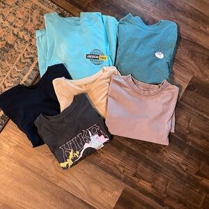 Set of 6 size medium Men’s Shirts